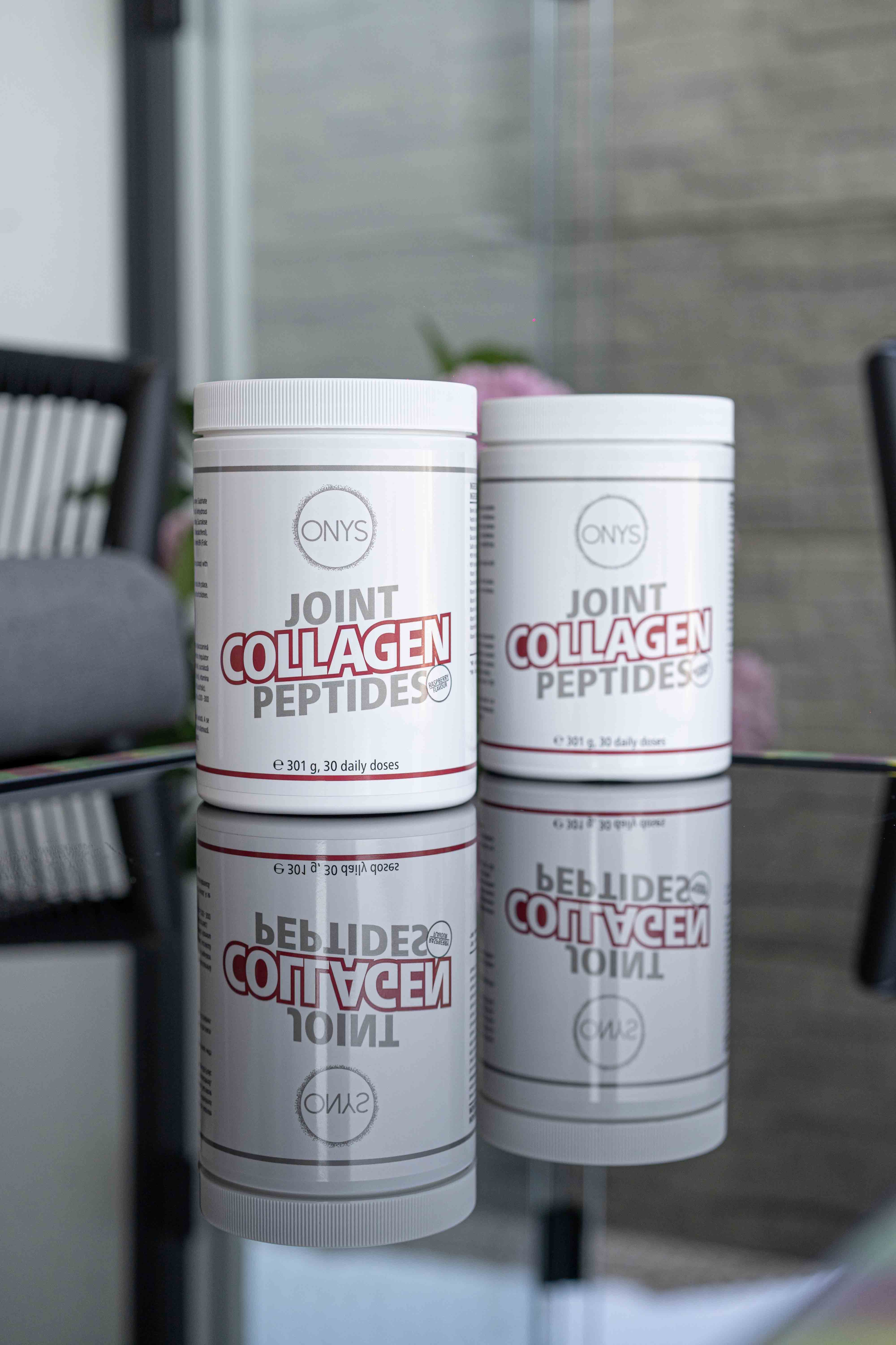 Joint Colagen Pudra Articulatii cu aroma de zmeura ONYS Pulbere 300 g